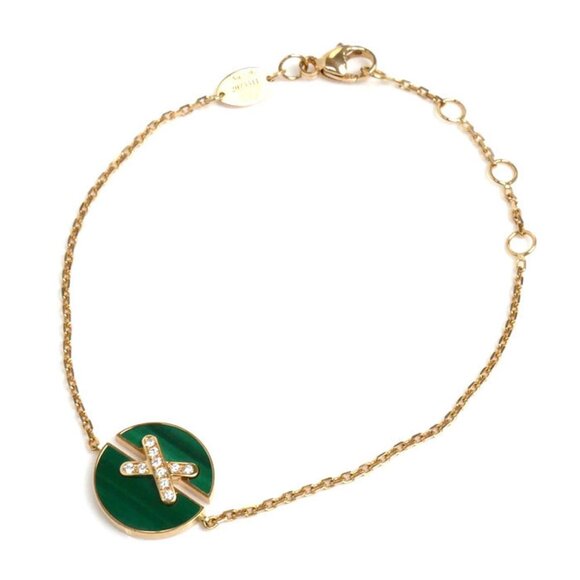 CHAUMET Rose Gold Diamond Charm Bracelet - Picture 1 of 5